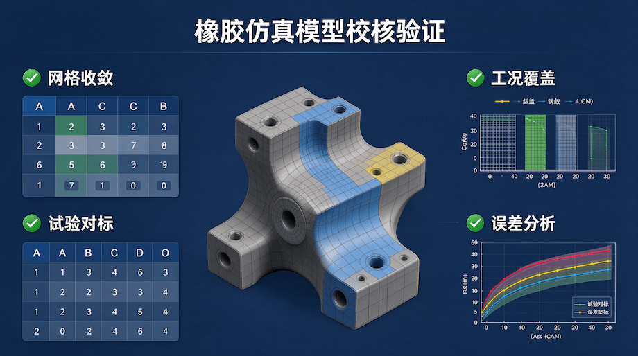 橡胶仿真需要哪些材料试验数据 橡胶仿真需要哪些材料试验数据