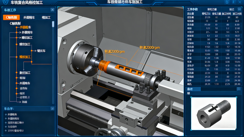 车削加工功能