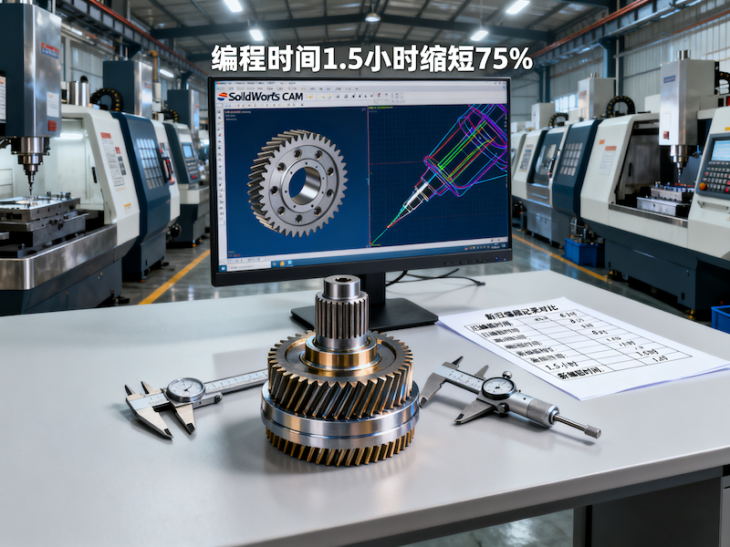 精密零件加工CAM应用案例