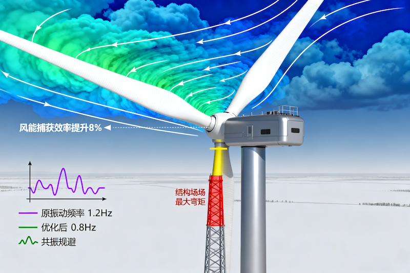 风力发电机多物理场仿真案例